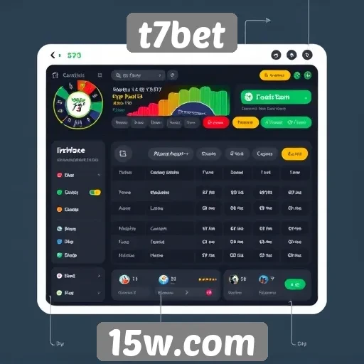estudo sobre a interface de usuário do t7bet